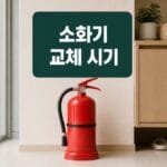 소화기 유효기간은 10년, 제조일 확인과 교체 방법